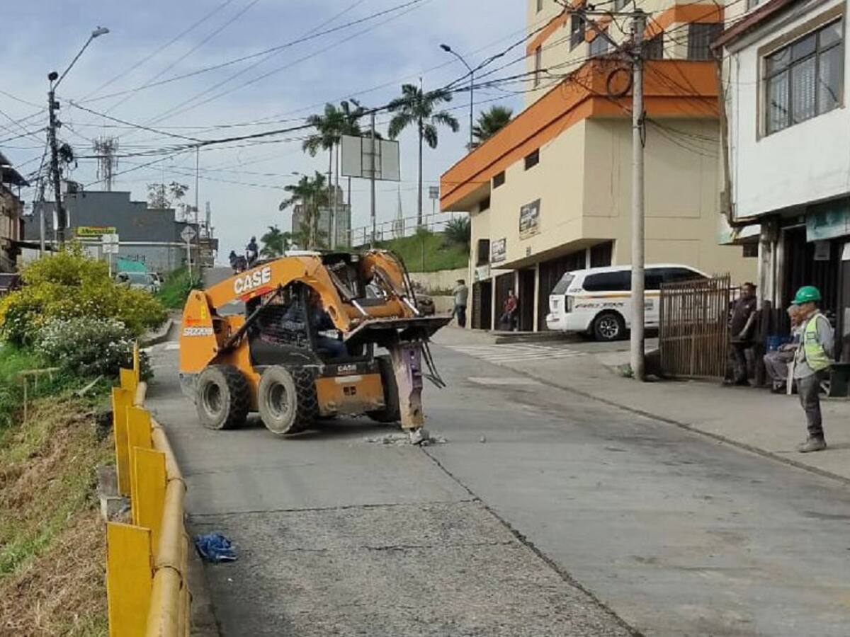 Cerrarán por dos meses carril de la calle 19 con carreras 12 y 13 por obras en Manizales