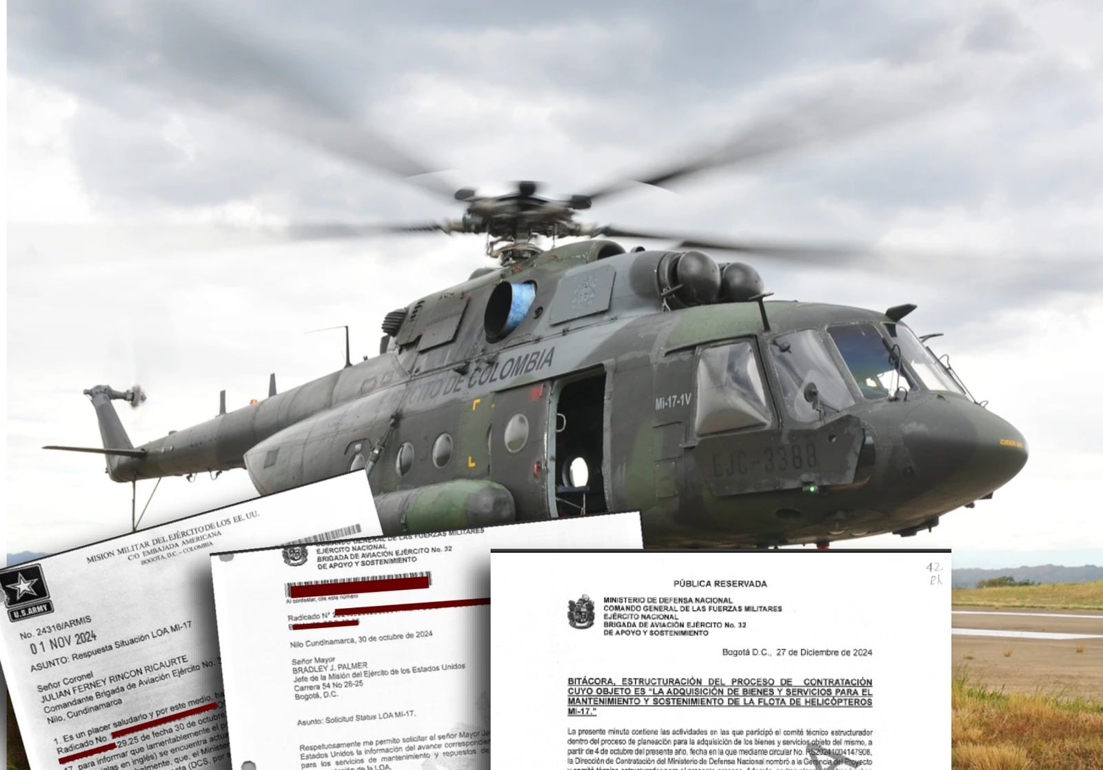 El capítulo inédito del descalabro de los Mi-17: Mindefensa le dijo no a un contrato directo con EE. UU.