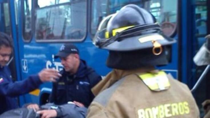 Un muerto y nueve personas heridas por accidentes del Sitp