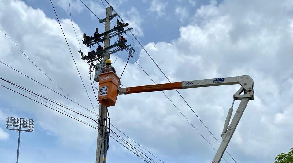 Alumbrado público Santa Marta . Essmar