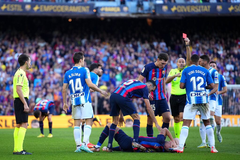 Empate entre el Barcelona y el Espanyol por la Liga Epañola (Photo by Alex Caparros/Getty Images)
