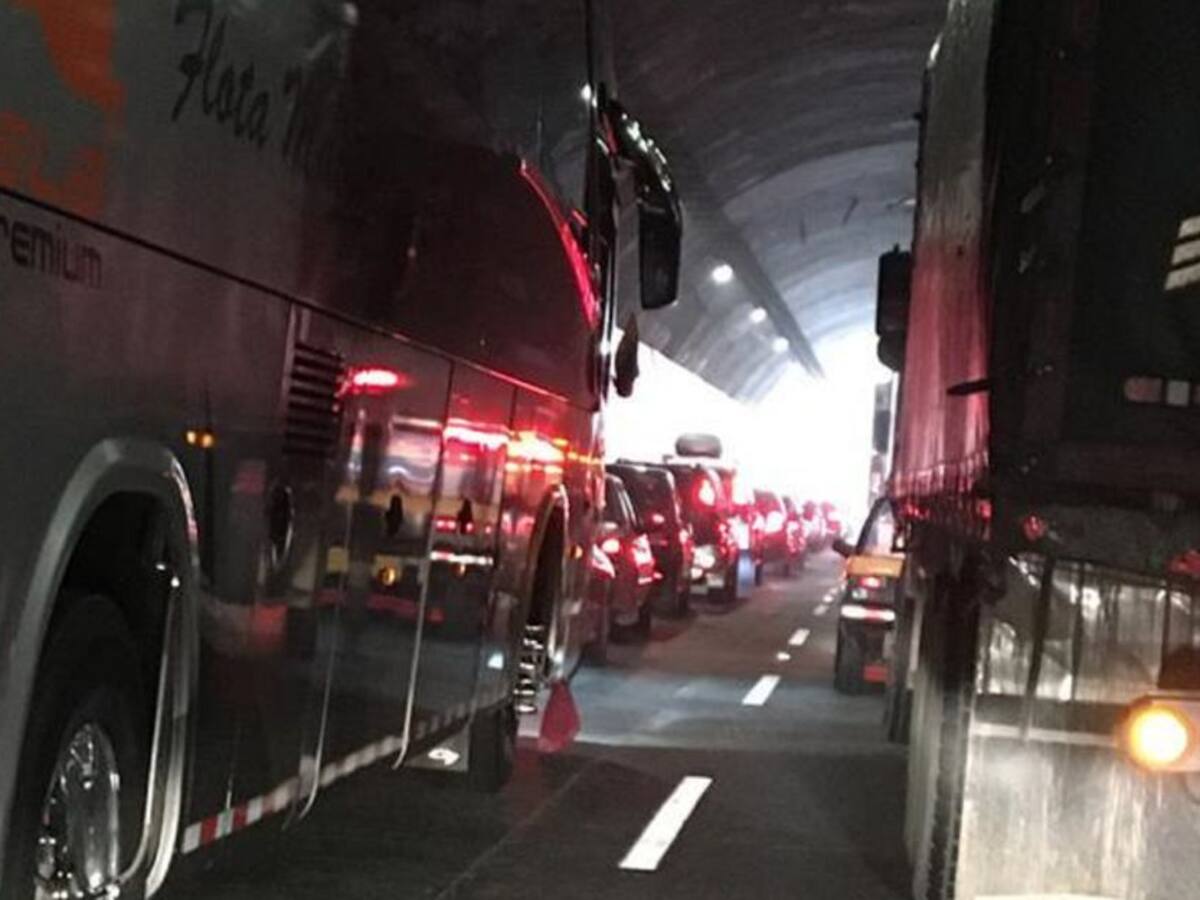 En el fin de semana transitaron 7.774 vehículos por el Túnel de la Línea
