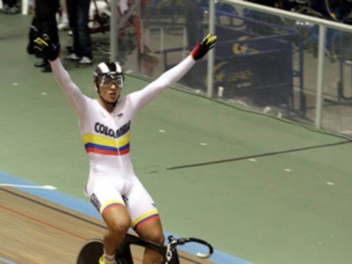 Fabián Puerta consiguió medalla de oro en el keirin panamericano