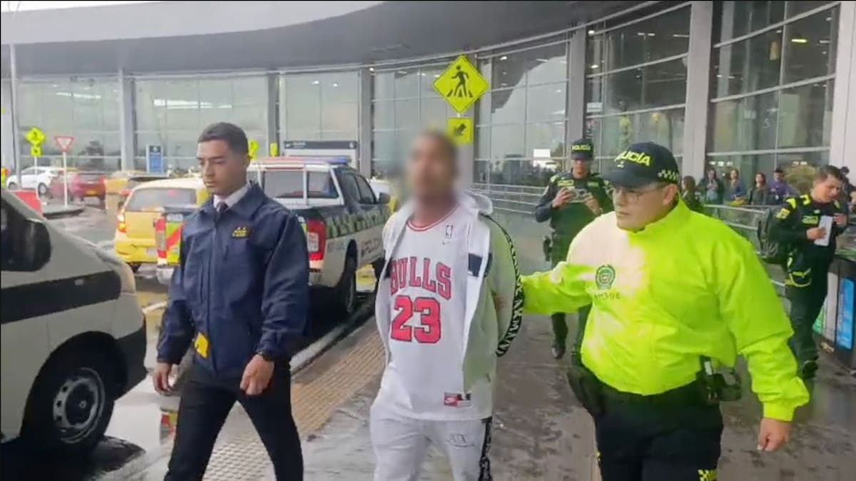 Capturan en Bogotá a alias ‘Checho’, enlace internacional del grupo delincuencial ‘Los Spartanos’