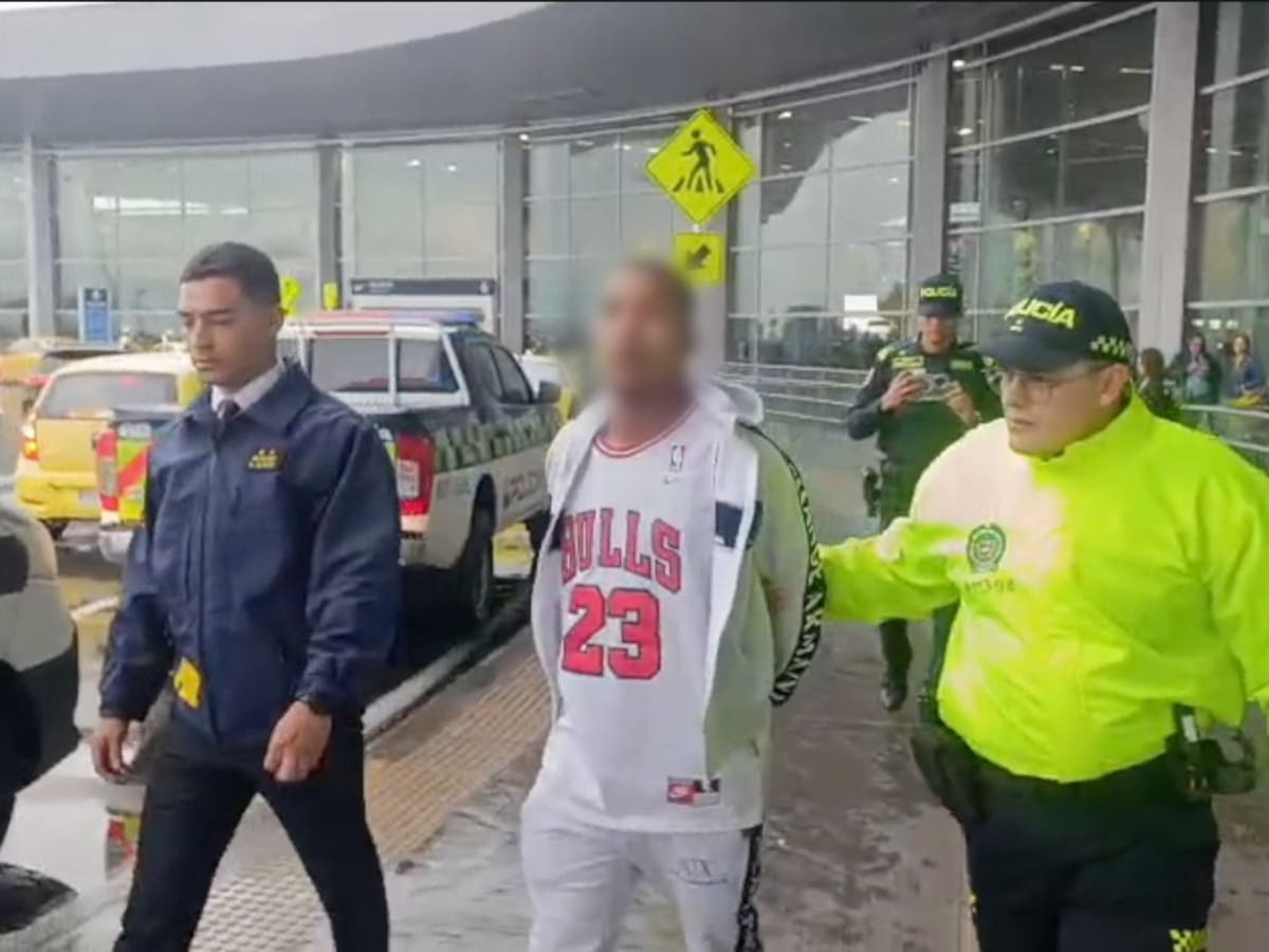 Capturan en Bogotá a alias ‘Checho’, enlace internacional del grupo delincuencial ‘Los Spartanos’