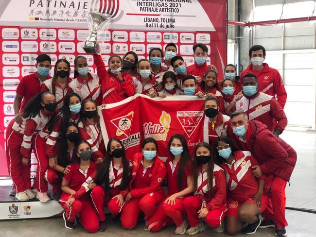 El patinaje vallecaucano brilló en Campeonato Nacional