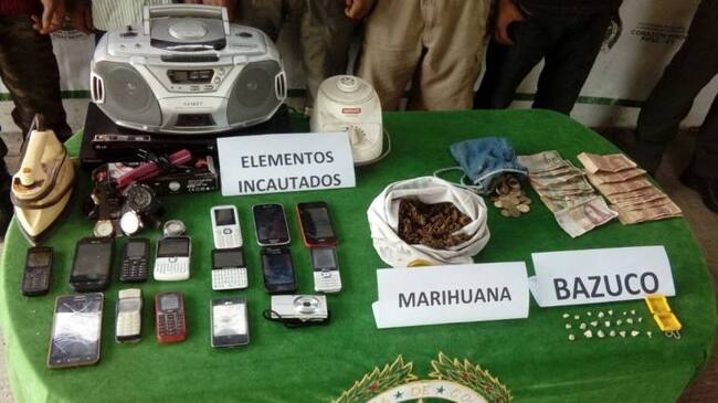 Operativo de la Policía Caldas en Manzanares, Caldas