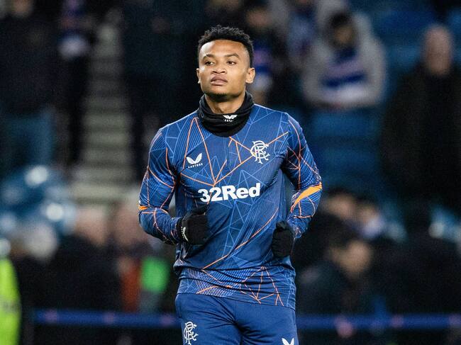 Óscar Cortés, extremo colombiano del Rangers de Escocia. (Photo by Alan Harvey/SNS Group via Getty Images)