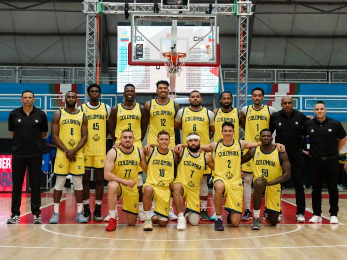 Selección Colombia enfrentará a Brasil en un duelo clave por el Mundial de Baloncesto 2027