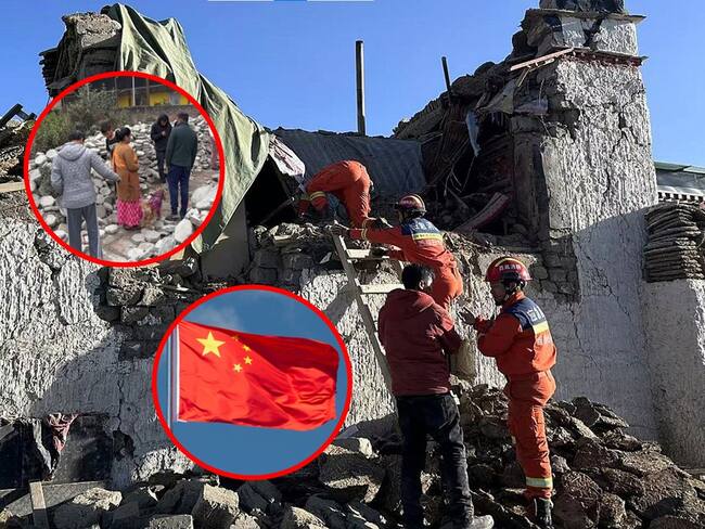 Terremoto en Tíbet: ya son 95 los fallecidos por el fuerte sismo que sacudió la región china