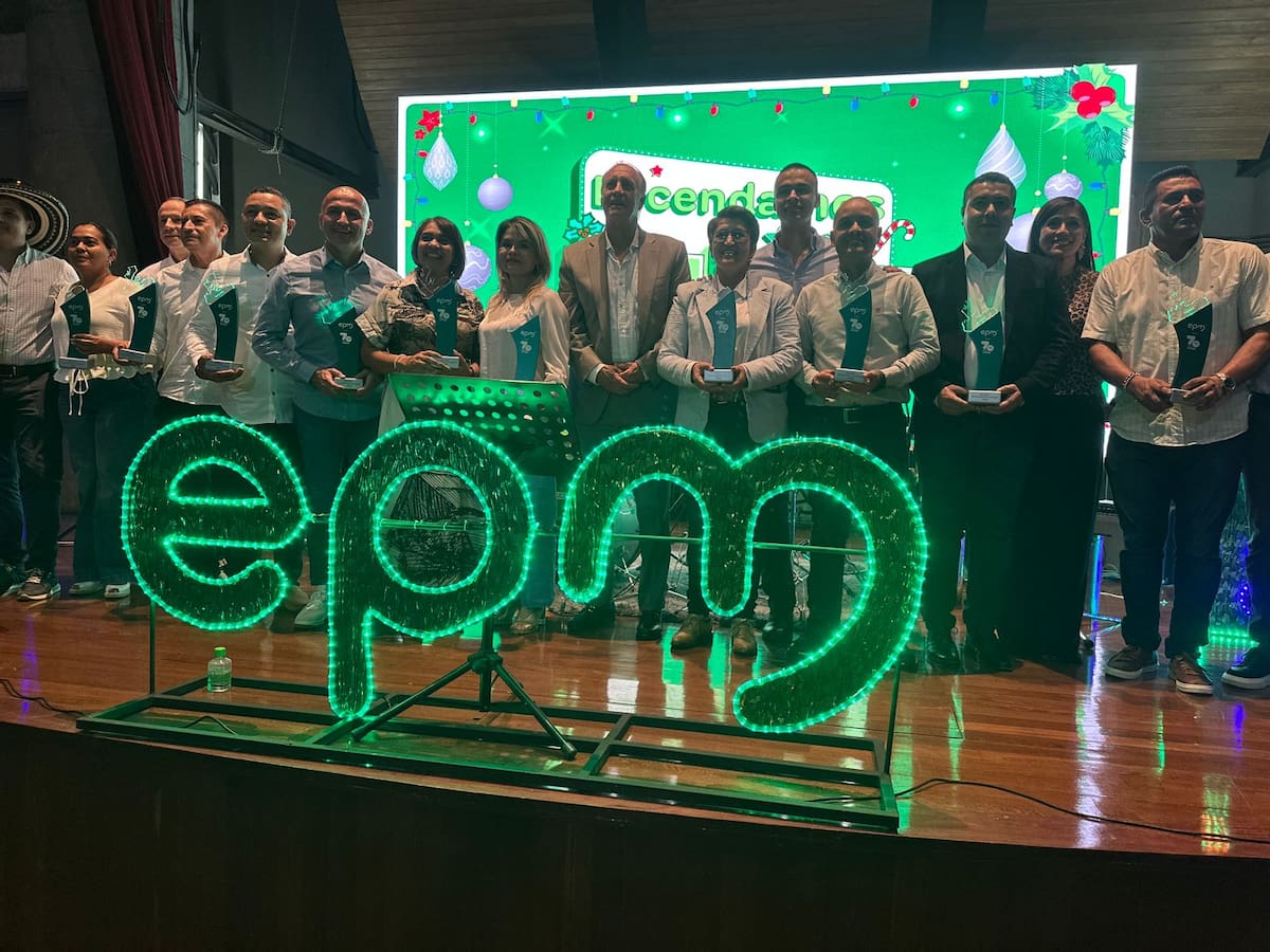 Antioquia: Estos son los 15 municipios ganadores del alumbrado navideño de EPM