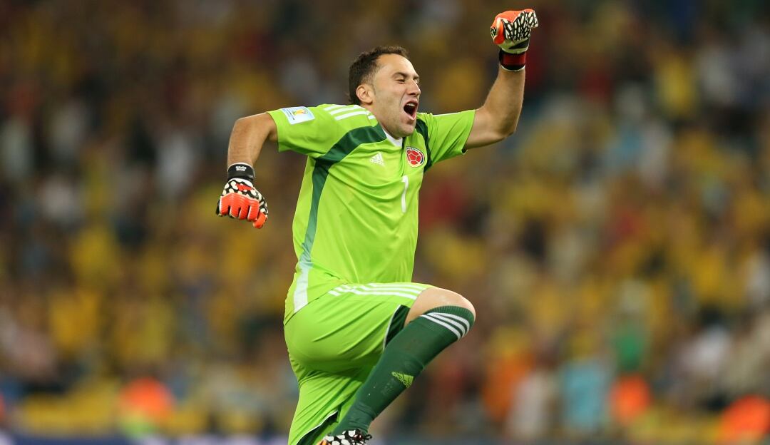 David Ospina en el Mundial de Brasil 2014