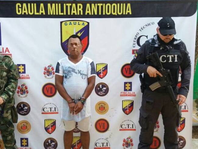 Capturan a dos miembros del Clan del Golfo en el norte y bajo Cauca de Anti