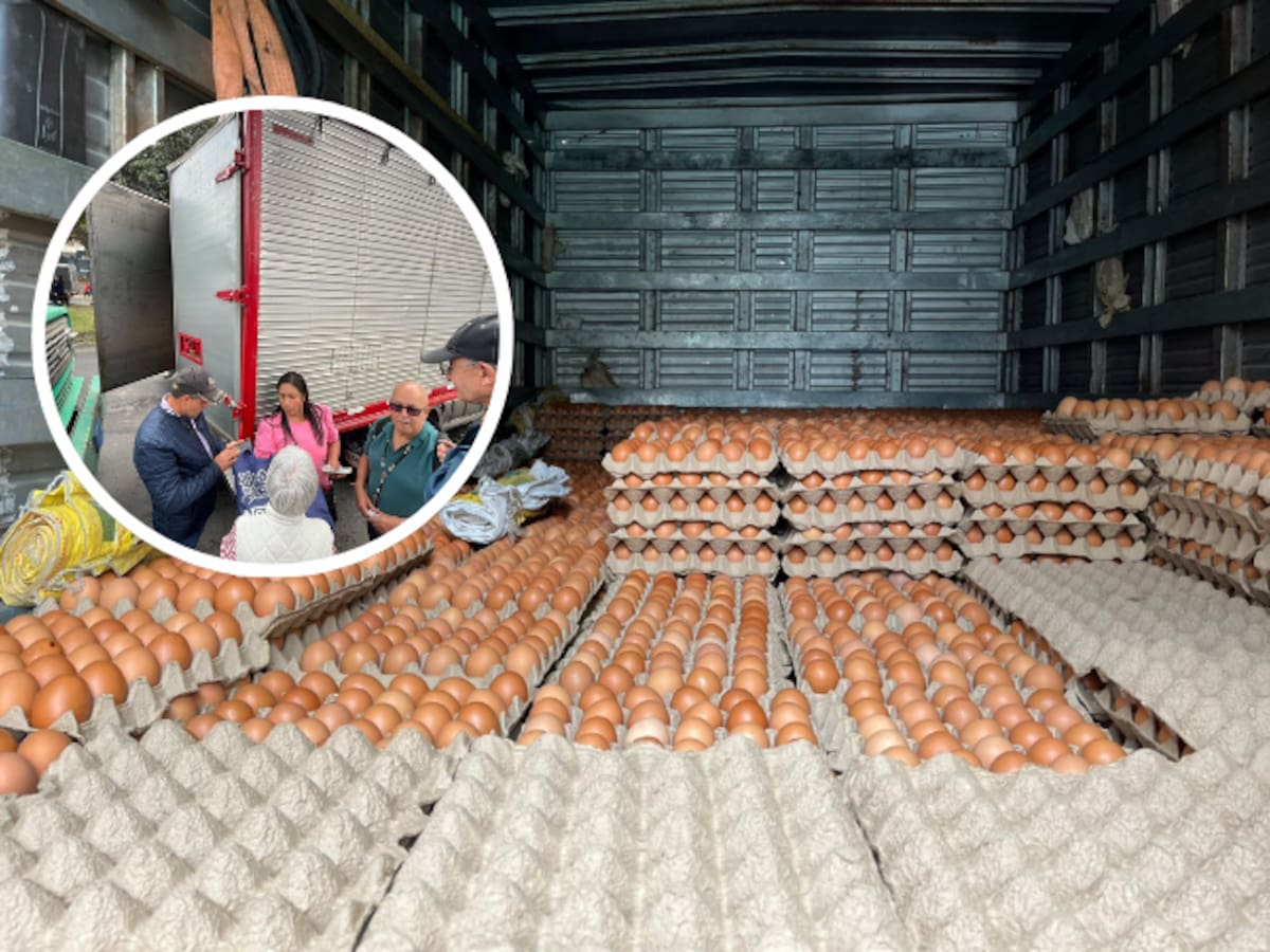 Son cientos los alimentos que se están dañando en Bogotá por el paro de transportadores