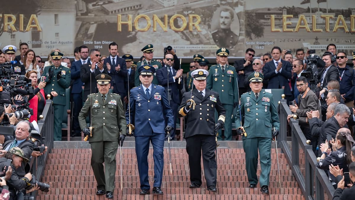 Galería: así fue la ceremonia de reconocimiento de nueva cúpula Militar y de Policía