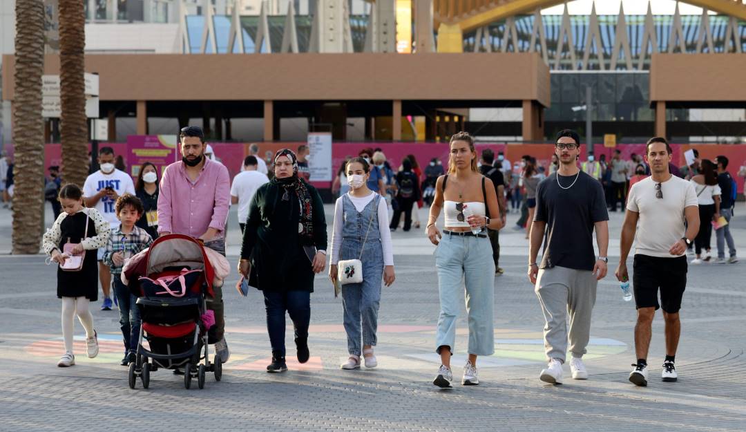 Relajación de medidas contra el coronavirus en Dubai.       Foto: Getty 