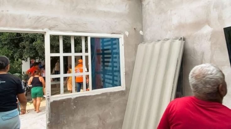 José Espinoza, habitante del barrio Pablo Acuña Barrancabermeja