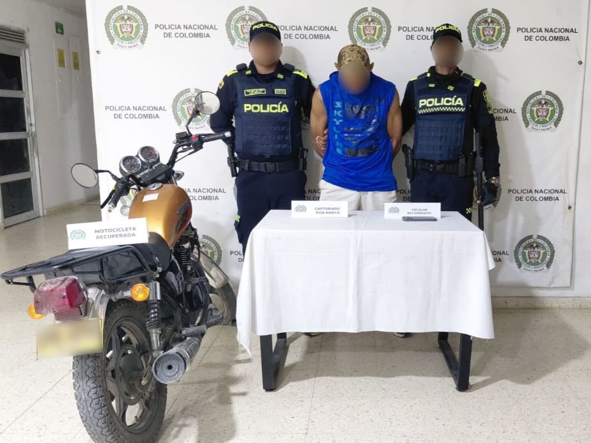 Un hombre capturado por hurto y recuperados más de 12 millones en elementos