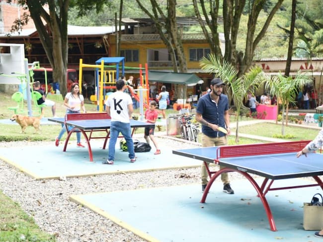 Se remodela parque de Villa Restrepo