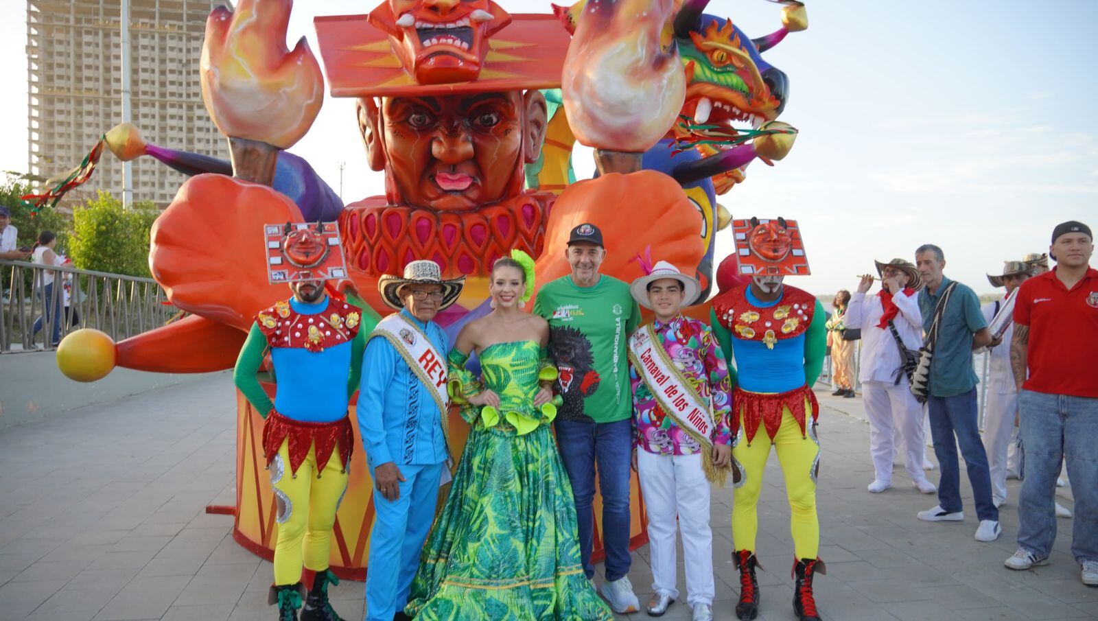 Macrofiguras del Carnaval en el Gran Malecón