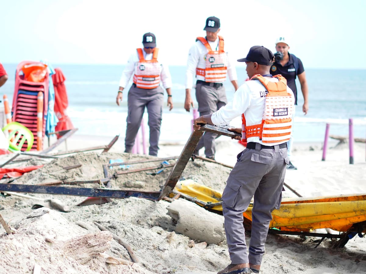 Construcción de garitas en playas de Cartagena se encuentra en la fase de cimentación