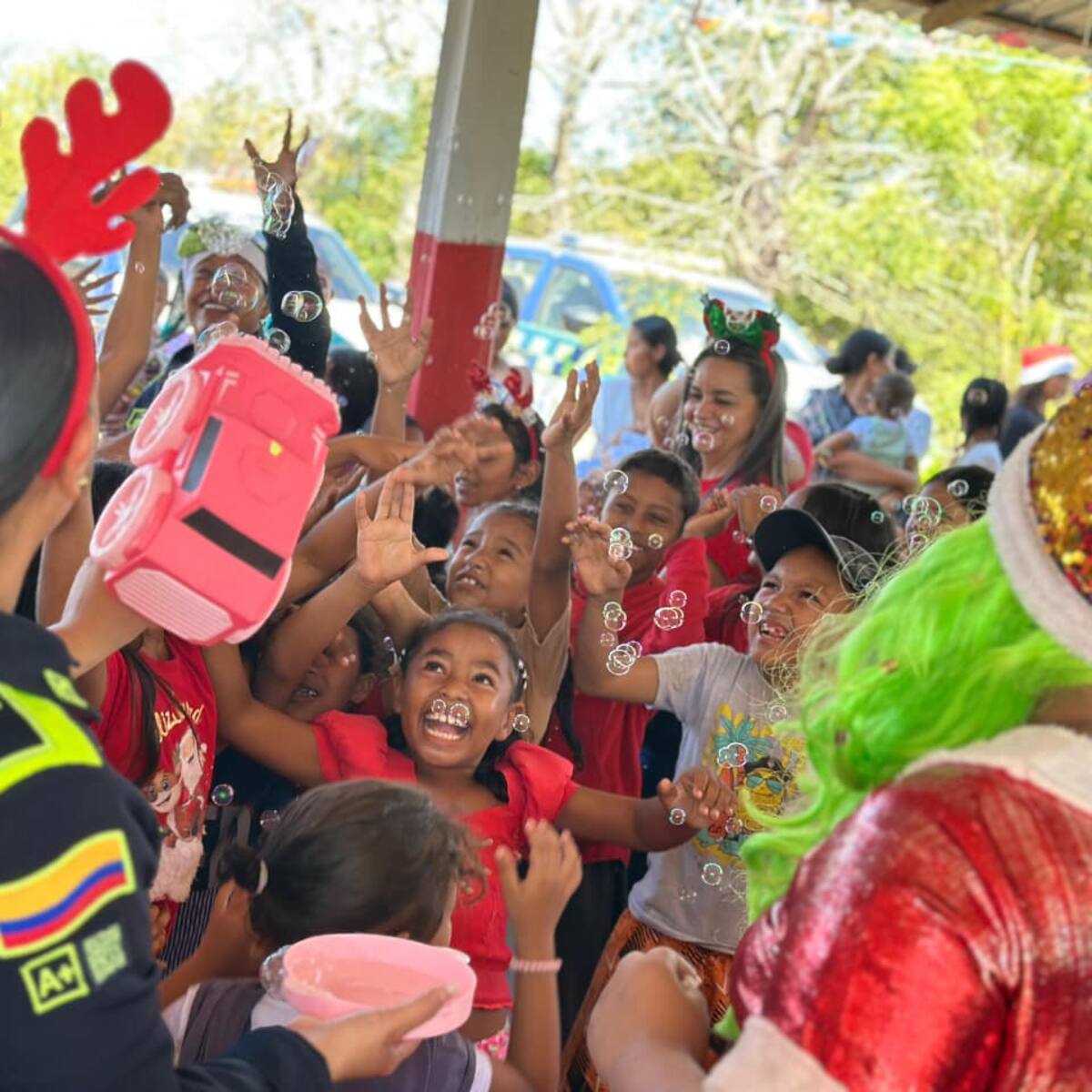 La Policía llevó alegría y esperanza a los corregimientos ribereños de Magangué