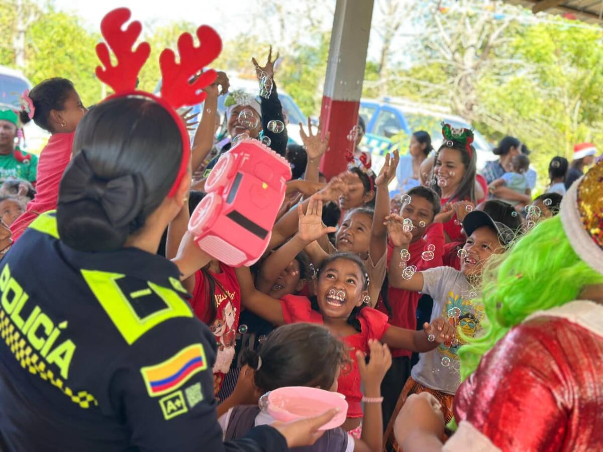 La Policía llevó alegría y esperanza a los corregimientos ribereños de Magangué