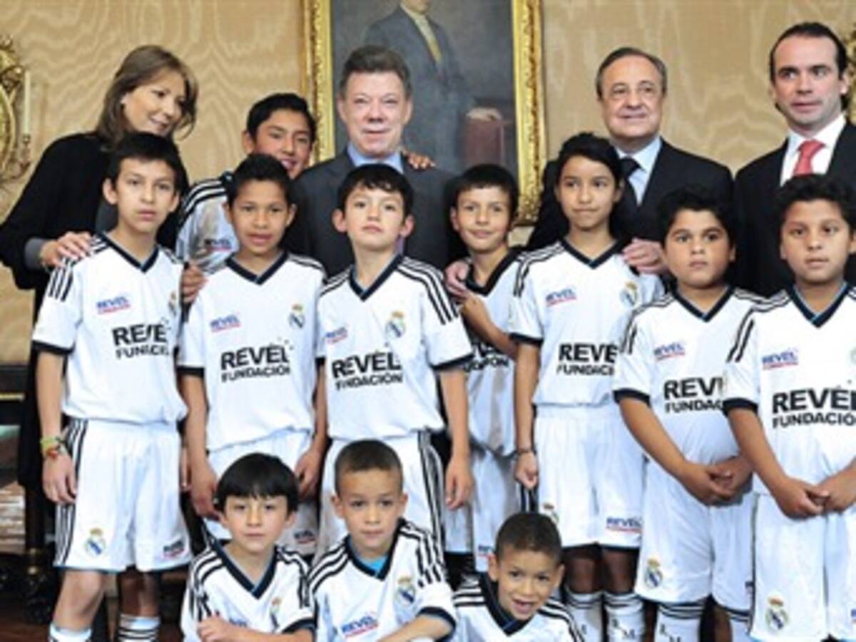 Juveniles del Real Madrid jugarán torneo con hijos de desmovilizados