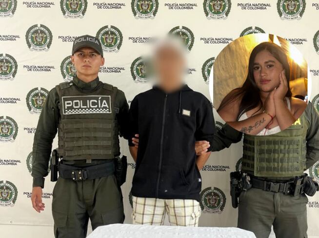 Capturado por el feminicidio de Emiliana Castrillón - fotos policia Antioquia y cortesía