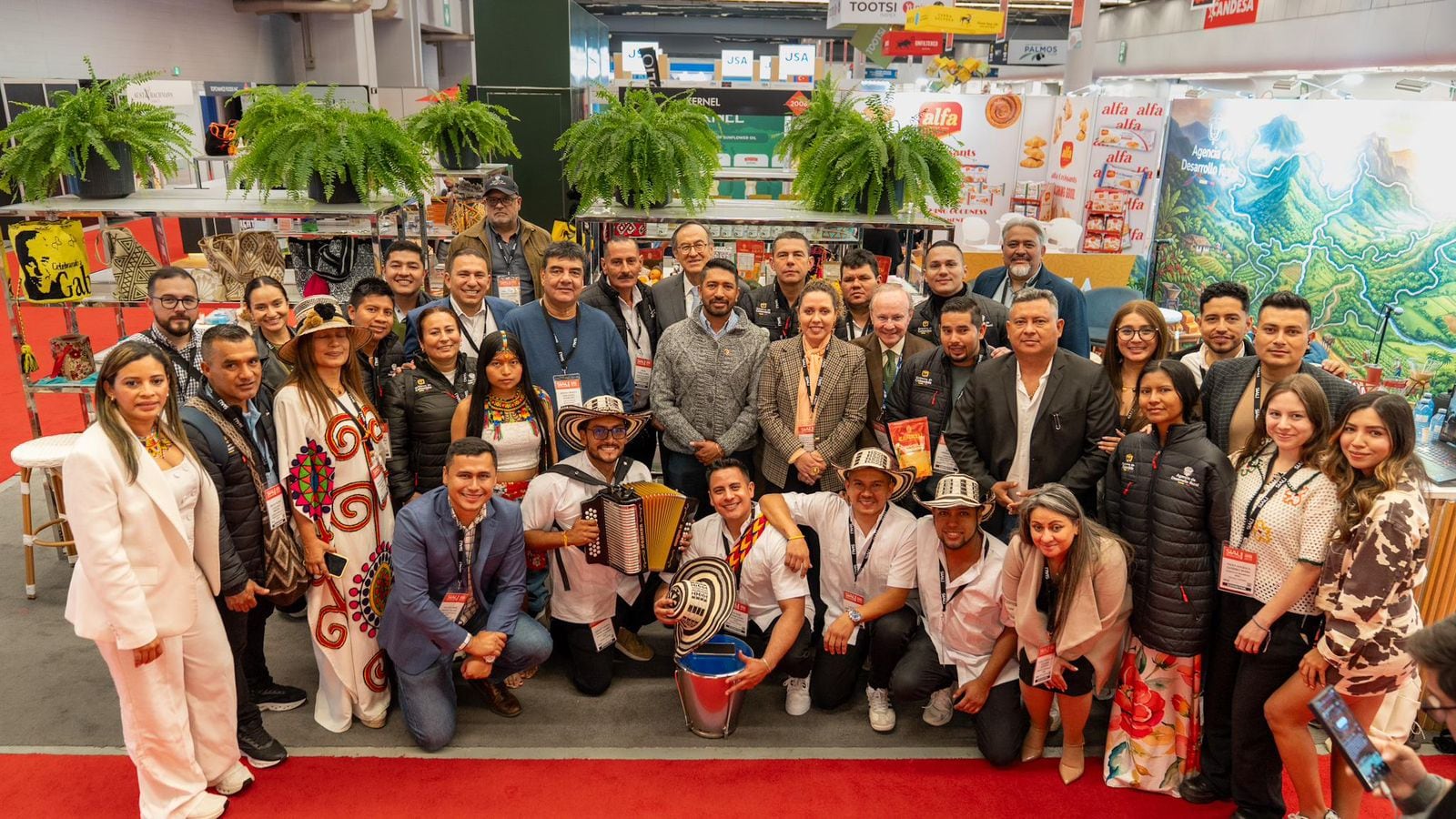 Delegación colombiana en Cánada. Cortesía: Agencia de Desarrollo Rural.