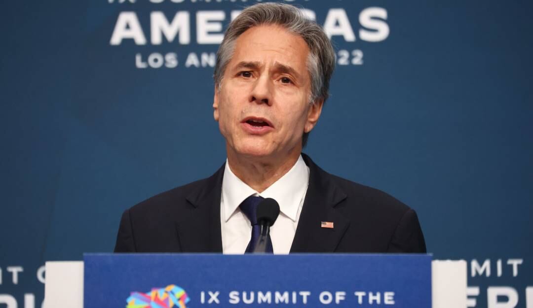 El secretario de Estado Antony Blinken. Foto: Getty