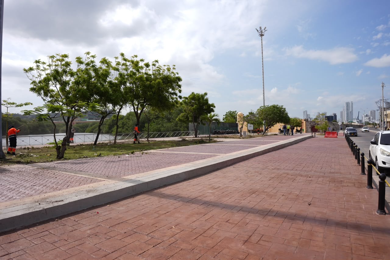 La obra será ejecutada por la Secretaría de Infraestructura, a través del programa Vías para la Felicidad. // Alcaldía de Cartagena