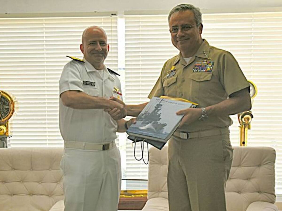 Armada Nacional firma acuerdo de inteligencia con Estados Unidos