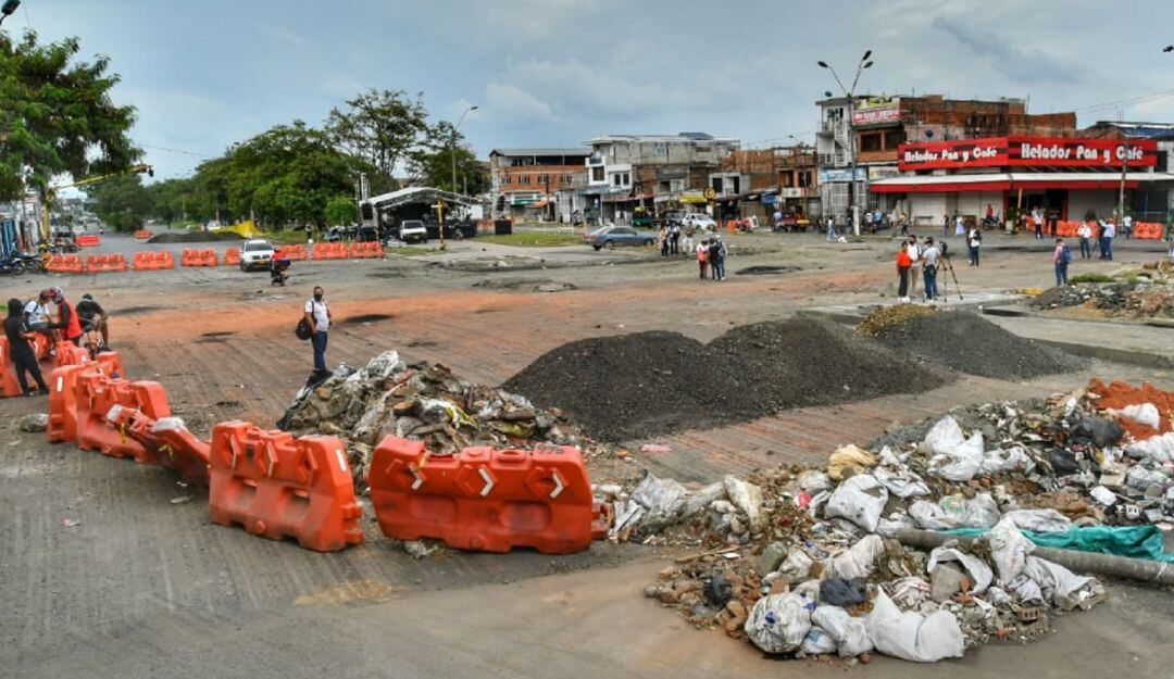 Los manifestantes levantaron el bloqueo al lograr que el Gobierno Municipal atenderá varias necesidades en este sector del oriente.