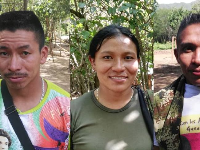 Tres historias de etnias indígenas en el campamento de las Farc en Conejo