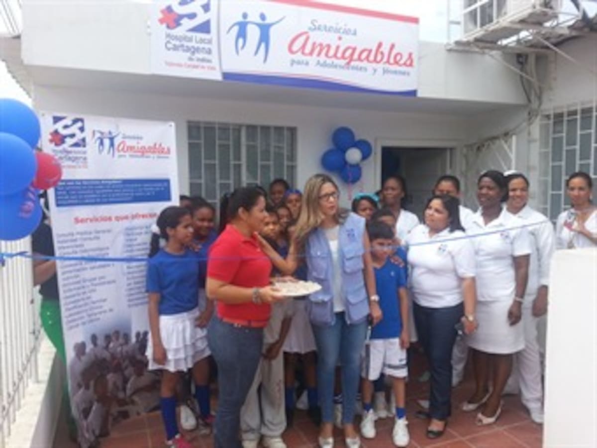 inauguran en Cartagena primera Unidad medica para Adolescentes y Jóvenes