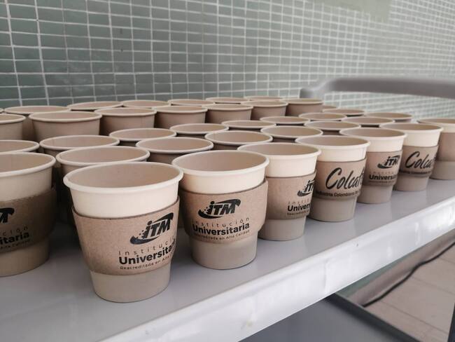 ITM obtiene patente de Estados Unidos por vaso hecho con cascarilla de café. Foto: cortesía ITM