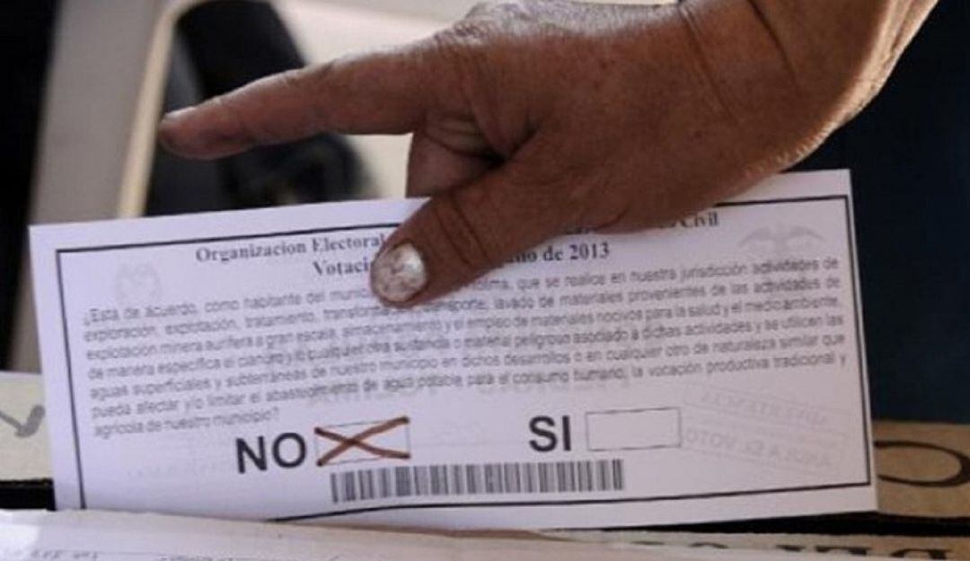 La comunidad de Piedras le dijo no a la minería.