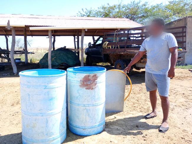 Problemas de agua en la Alta Guajira./ Foto: Caracol Radio