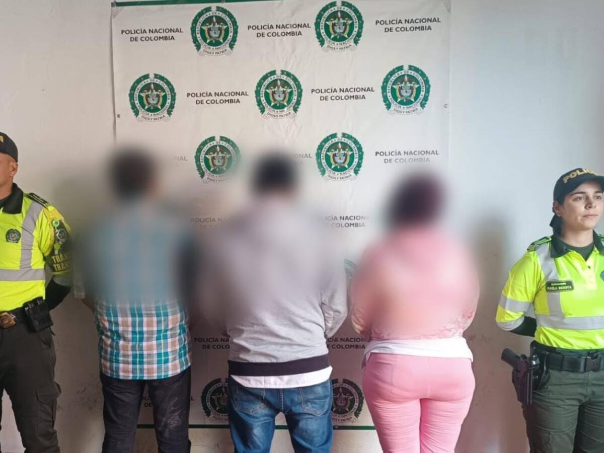 Tres personas fueron capturadas por tráfico de migrantes en el norte del Tolima