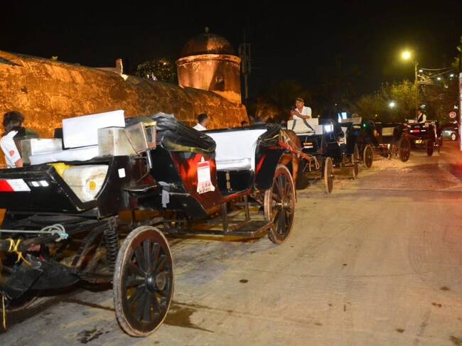 Seis comparendos y dos inmovilizaciones a cocheros dejó operativo de control