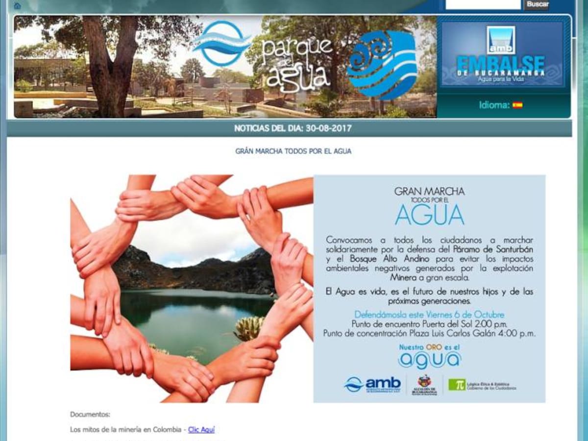 Aumenta polémica por invitación de Acueducto a marcha contra Minesa