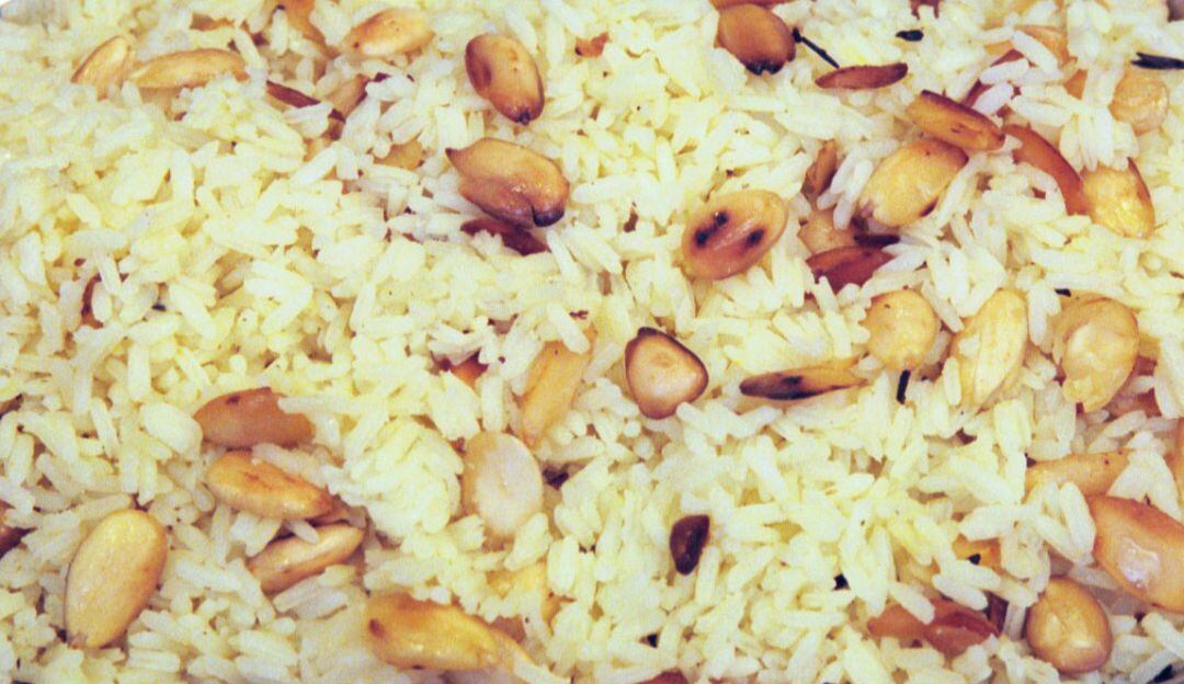 Plato de arroz. Imagen de referencia