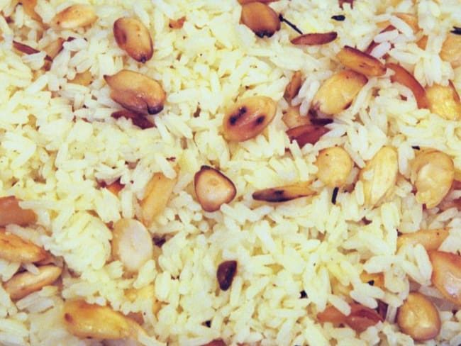 Plato de arroz. Imagen de referencia