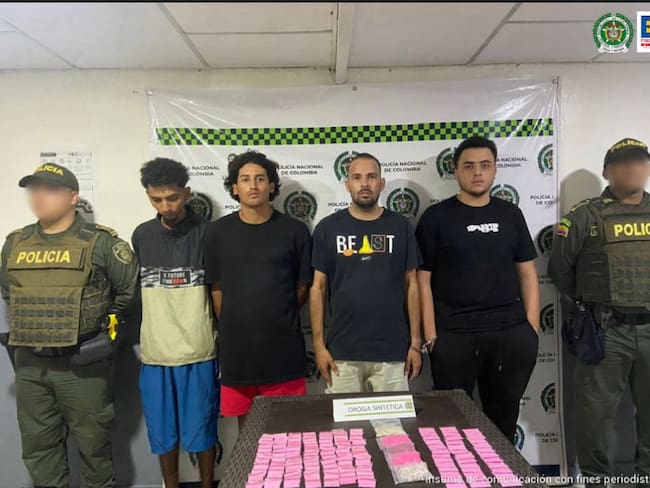 A la cárcel cuatro hombres que presuntamente distribuían estupefacientes en Cartagena
