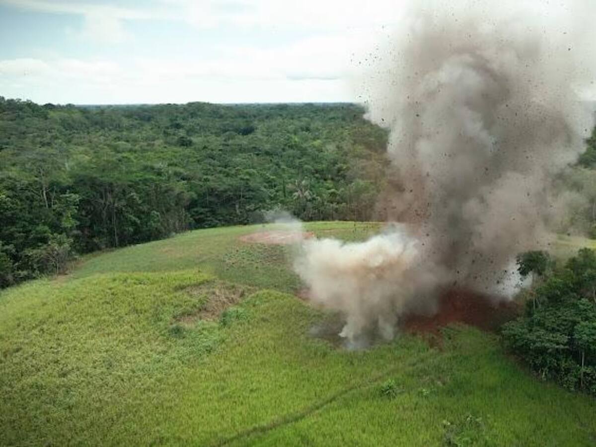 Paz en Nariño: Balance de la destrucción de 6.5 toneladas de material de guerra de la Coordinadora