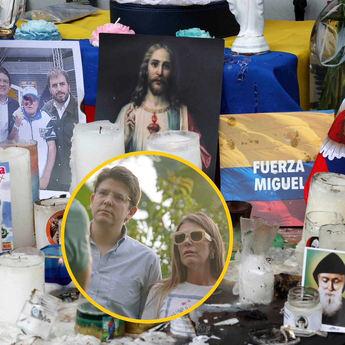 María Carolina Hoyos sobre Miguel Uribe: “San Chárbel es protagonista de este milagro”