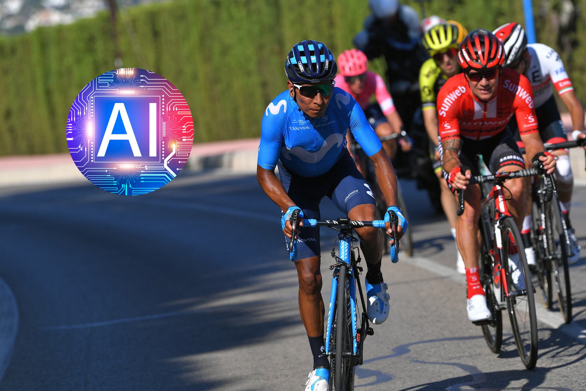 Cómo le ir+a a los ciclistas colombianos en la Vuelta a España según la IA - Getty Images
