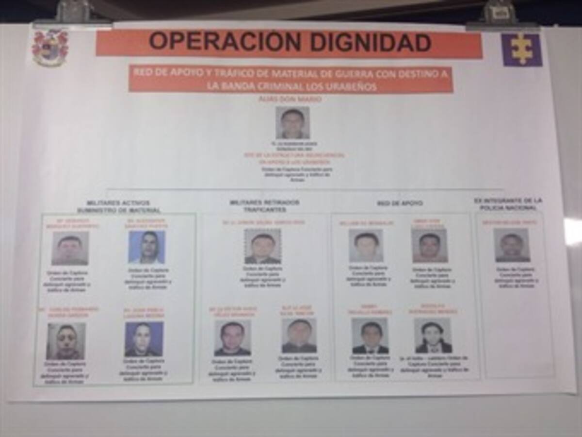 Coronel (r) González del Río lideraba red de tráfico de armas: Fiscalía
