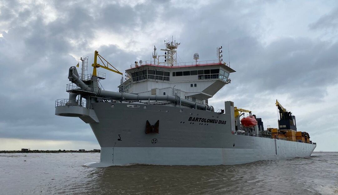 Draga Bartolomeu Dias. Cortesía: Cormagdalena